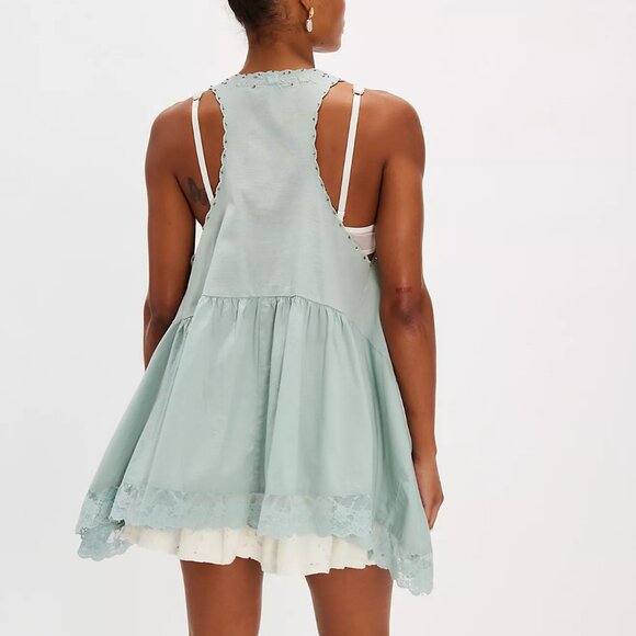 Sunset Treasure Tunic In Icy Lake - Picture 3 of 8